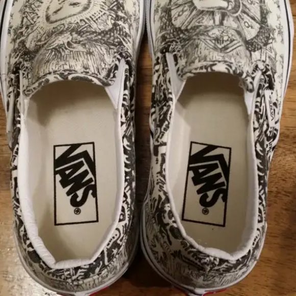 Vans New Unisex Sun & Moon "Ouroboros" Slip-On - Size 4M 5.5W - Picture 3 of 6